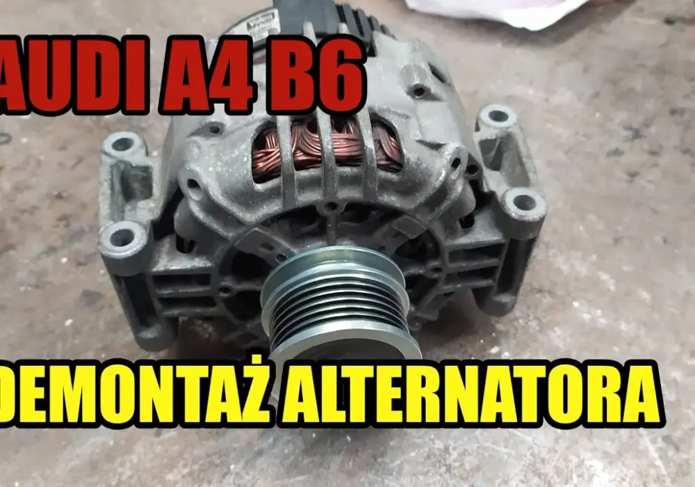 Jak bez stresu wymienić pasek alternatora w Audi A4 krok po kroku