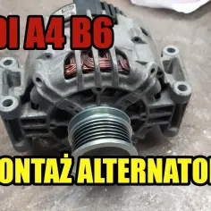Jak bez stresu wymienić pasek alternatora w Audi A4 krok po kroku