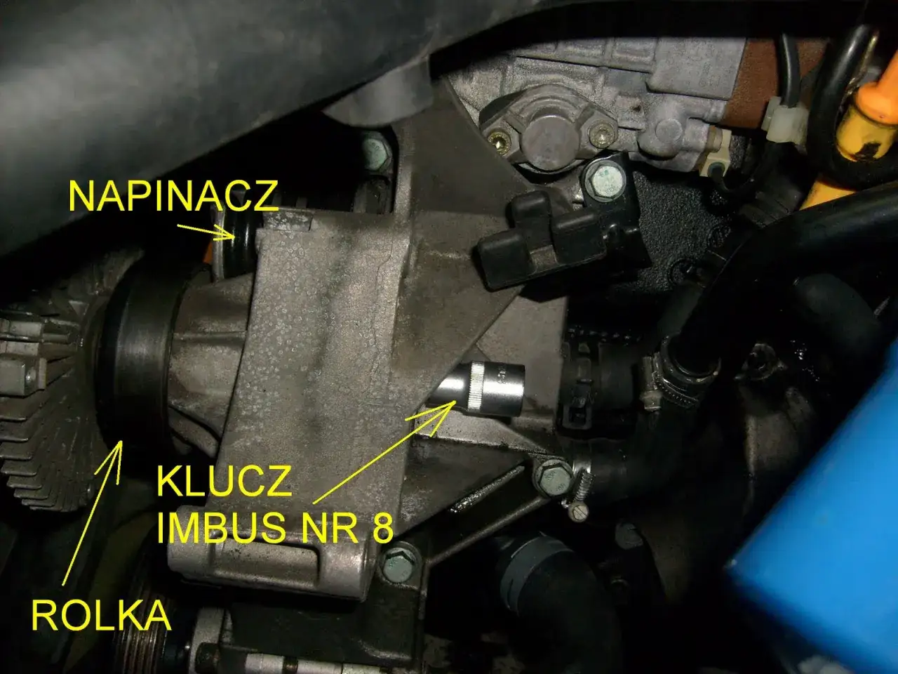 Zdjęcie Jak bez stresu wymienić pasek alternatora w Audi A4 krok po kroku